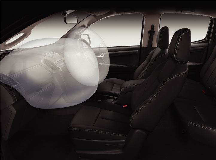 Dual Airbags : Driver & Front Passenger